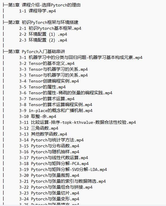 PyTorch入門到進(jìn)階 實(shí)戰(zhàn)計(jì)算機(jī)視覺與自然語言處理項(xiàng)目 視頻教程 下載   圖1