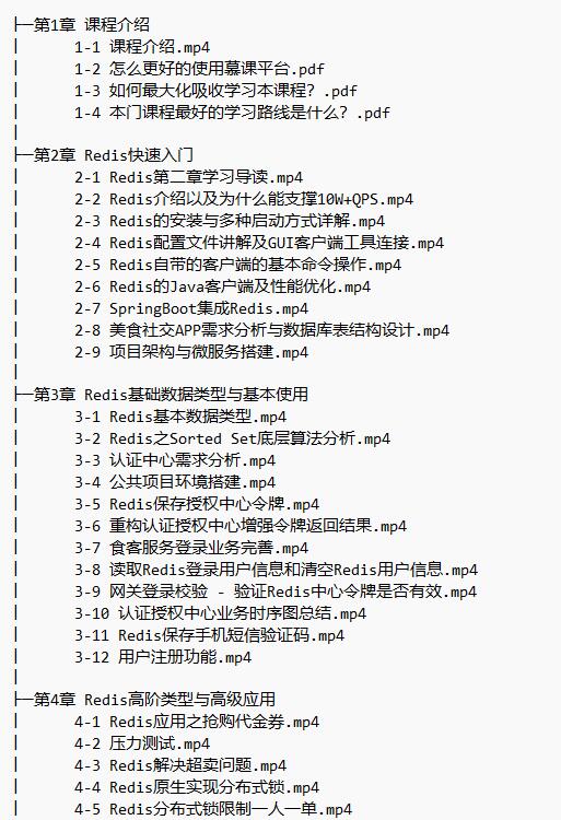 高級Redis進(jìn)階課 解決Redis實(shí)際問題+掌握Redis6.x特性 視頻教程 下載  圖1