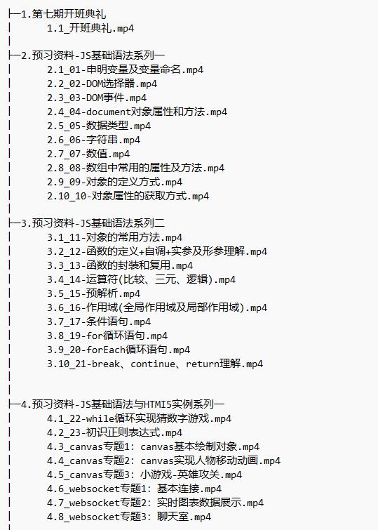 Web前端從入門到精通高級(jí)進(jìn)階 視頻教程 下載  圖1