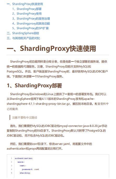 打造專業(yè)開發(fā)者指南：針對ShardingProxy分庫分表解決策略的深度剖析 – 詳解部署、使用、服務治理與優(yōu)化技巧 PDF 下載  圖1