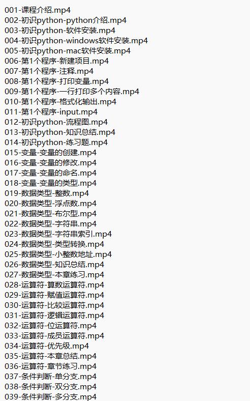 2024最新版Python視頻教程 下載   圖1