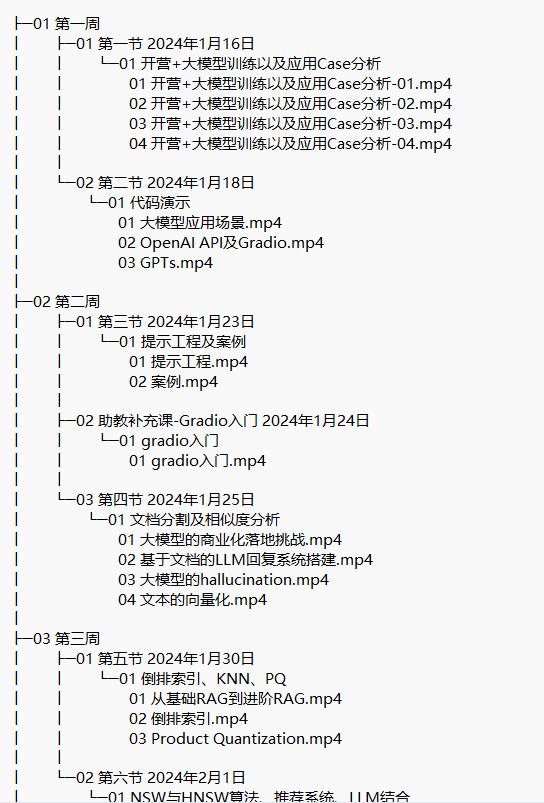 大模型開(kāi)發(fā)應(yīng)用實(shí)戰(zhàn) 視頻教程 下載 圖1